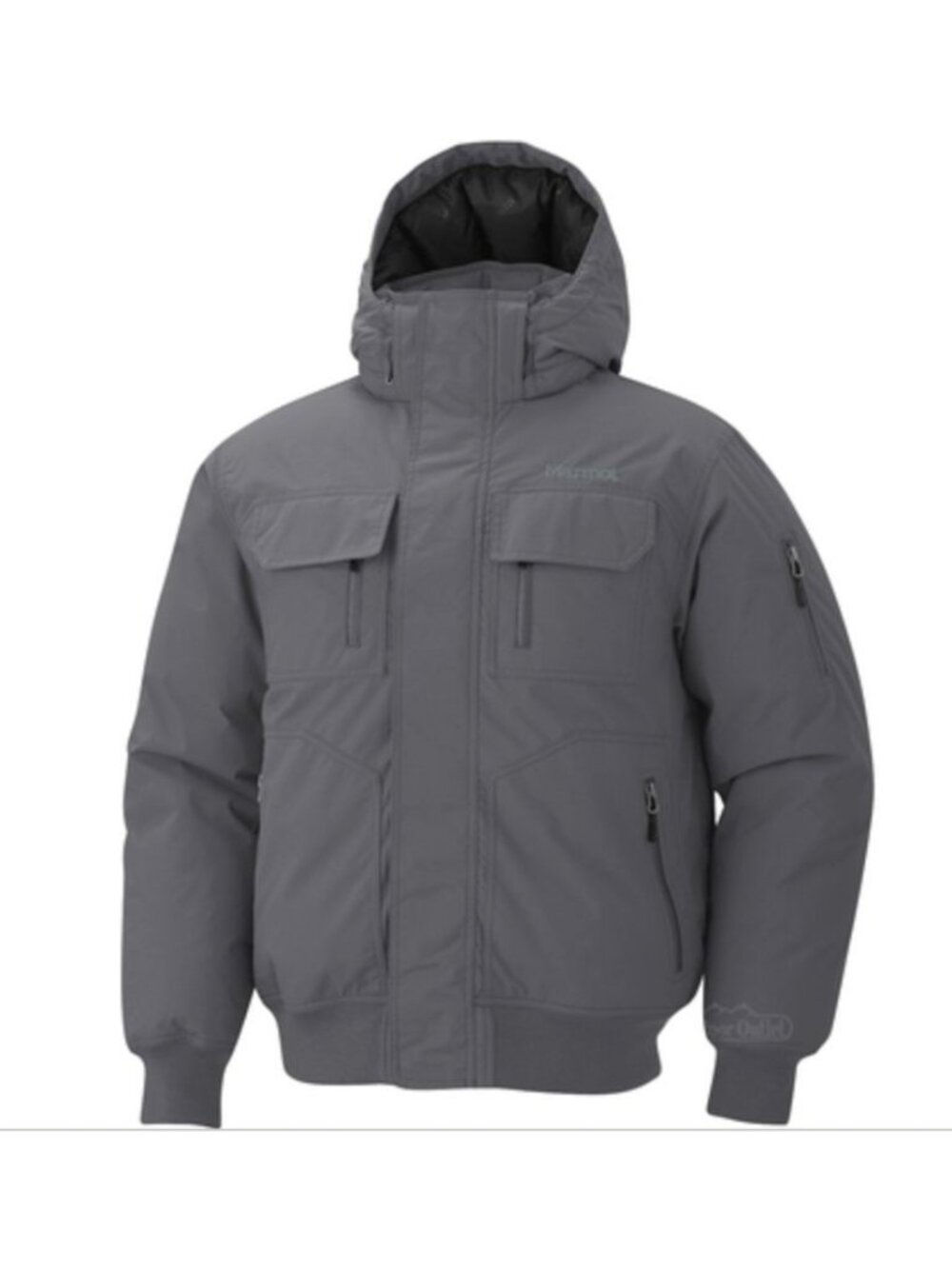 Marmot Men's Aviate Winter Down Jacket Gray Size XXL [jb]